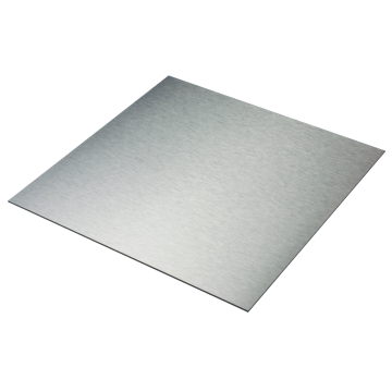 Aluminiumbord blanco